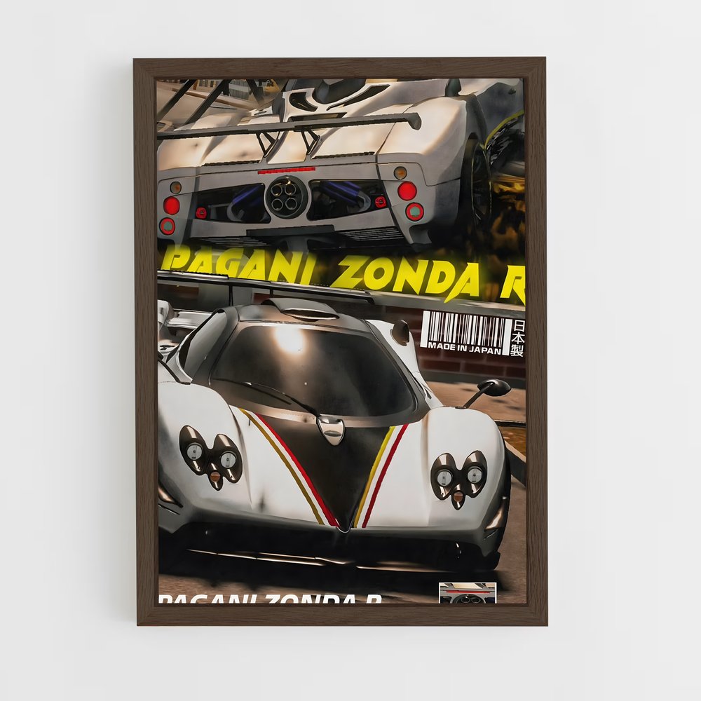 Poster Zonda R Legend – affiche Pagani (vue 5)